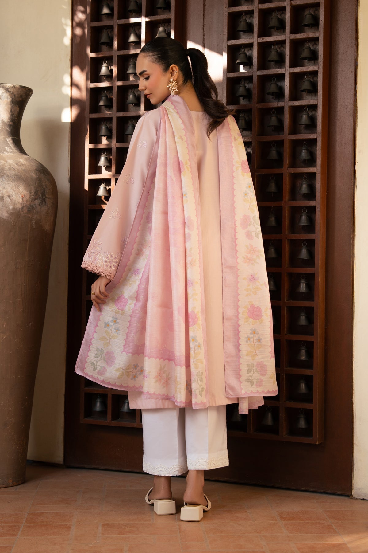 Xenia Formals | Namah Lawn 26 | EDRA - Formal Dress - available at Maria Faisal in UK and USA.