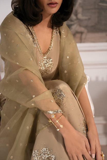 Mina Kashif | Emilie Formals | June - Formal Dress - available at Maria Faisal in UK and USA.