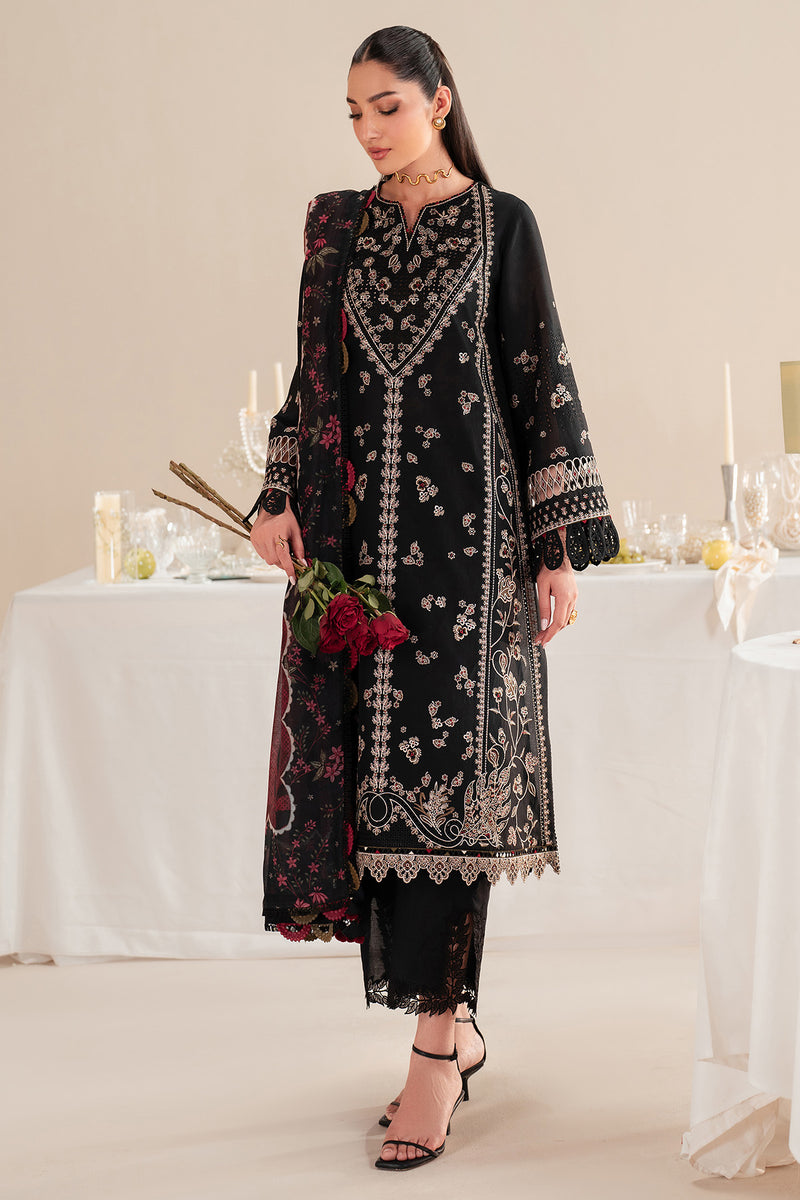 Jazmin | Iris Luxury Lawn 25 | IL'25-D07 - Ladies Clothes 