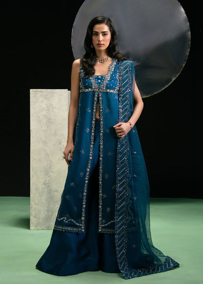 Dastoor | Leia Luxury Pret 26 | Azzure - Formal Dress - available at Maria Faisal in UK and USA.