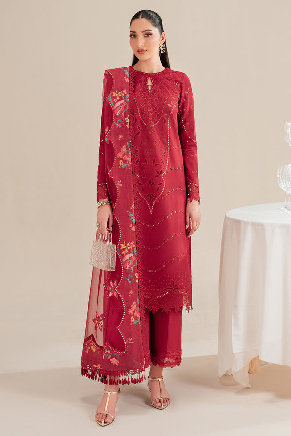 Jazmin | Iris Luxury Lawn 25 | IL'25-D03 - Ladies Clothes 