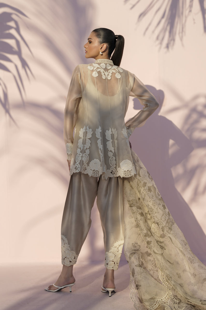 Sania Maskatiya | Eid ul Adha Edit | Rey - Luxury Dress - available at Maria Faisal in UK and USA.