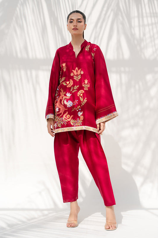 Sania Maskatiya | Summer Festive 26 |`Ansi (B) - Luxury Dress - available at Maria Faisal in UK and USA.