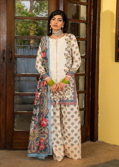 Maria Osama Khan | Retro Lawn 25 | Jasmine by Maria Faisal - Registered Vendor of : Maria Osama Khan - type : Ladies Clothes - 100% original wedding dresses