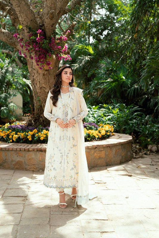 Qalamkar | Luxury Lawn Eid Edit | SB-09 Adeena by Maria Faisal - Registered Vendor of : Qalamkar - type : Ladies Clothes - 100% original wedding dresses