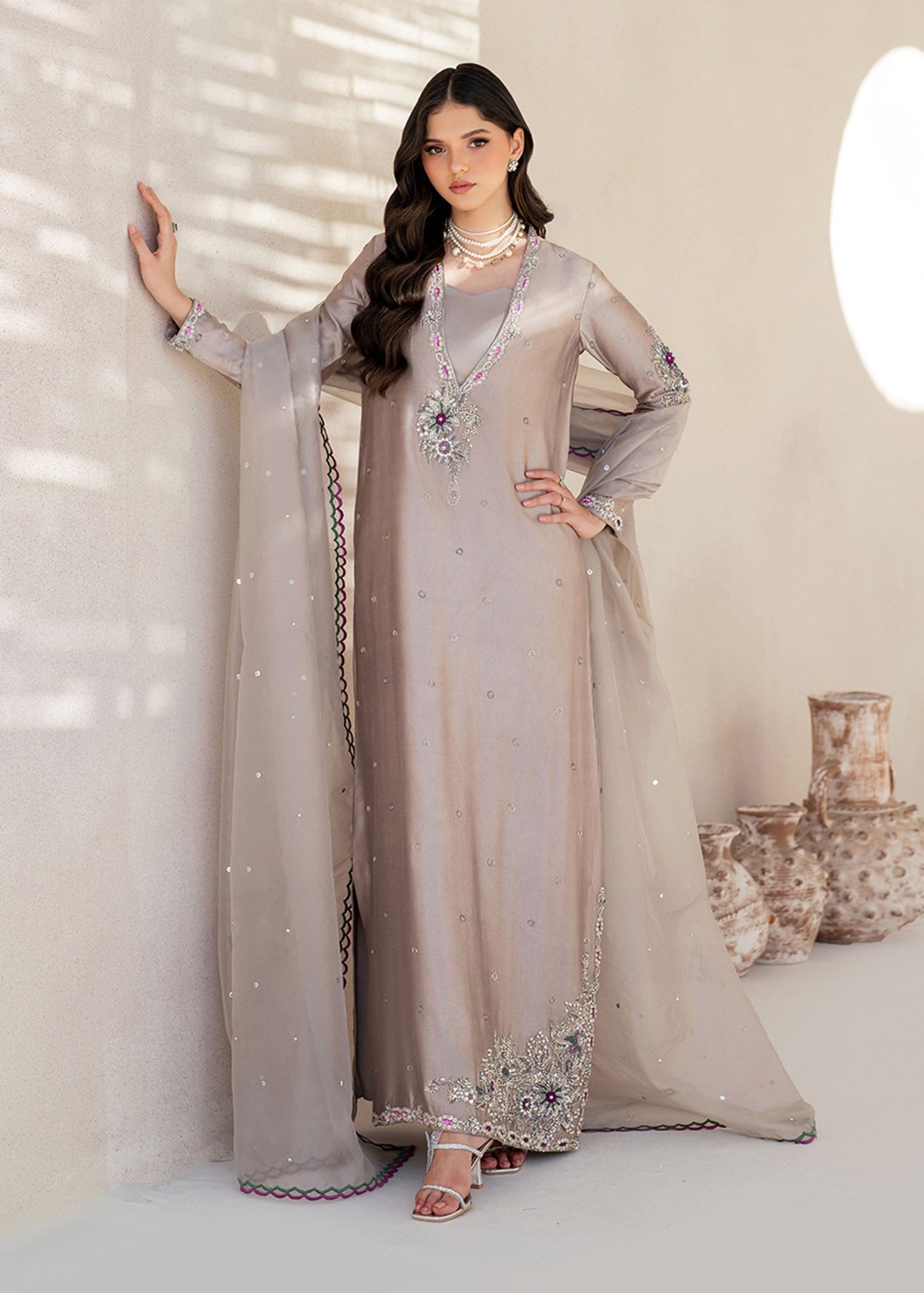 Dastoor | Maahi Luxury Pret 25 | Eris by Maria Faisal - Registered Vendor of : Dastoor - type : Ladies Clothes - 100% original wedding dresses