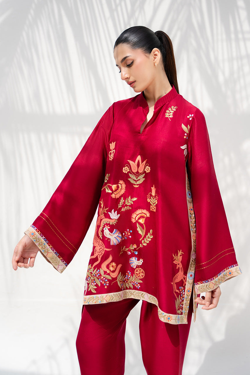 Sania Maskatiya | Summer Festive 26 |`Ansi (B) - Luxury Dress - available at Maria Faisal in UK and USA.