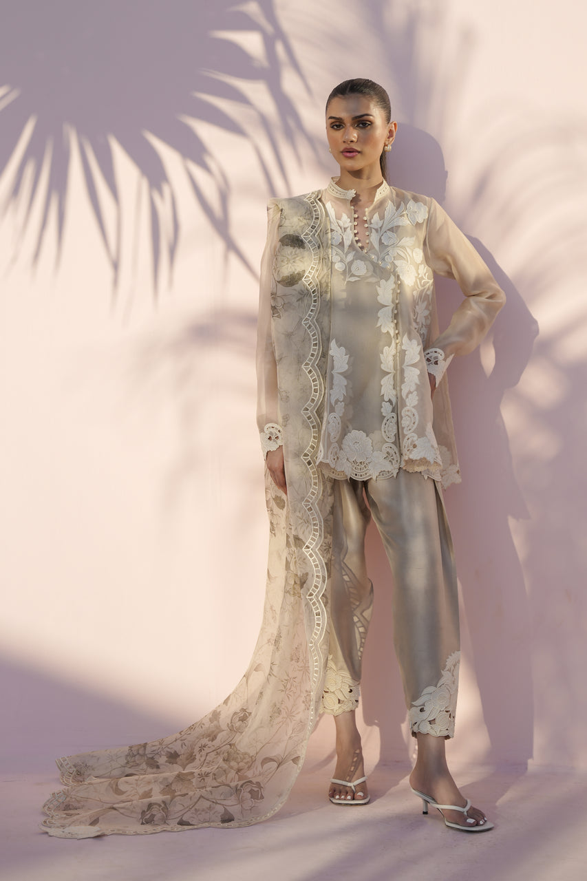 Sania Maskatiya | Eid ul Adha Edit | Rey - Luxury Dress - available at Maria Faisal in UK and USA.