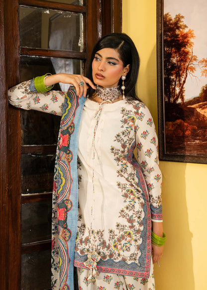 Maria Osama Khan | Retro Lawn 25 | Jasmine by Maria Faisal - Registered Vendor of : Maria Osama Khan - type : Ladies Clothes - 100% original wedding dresses
