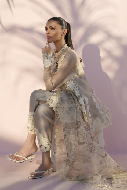 Sania Maskatiya | Eid ul Adha Edit | Rey - Luxury Dress - available at Maria Faisal in UK and USA.