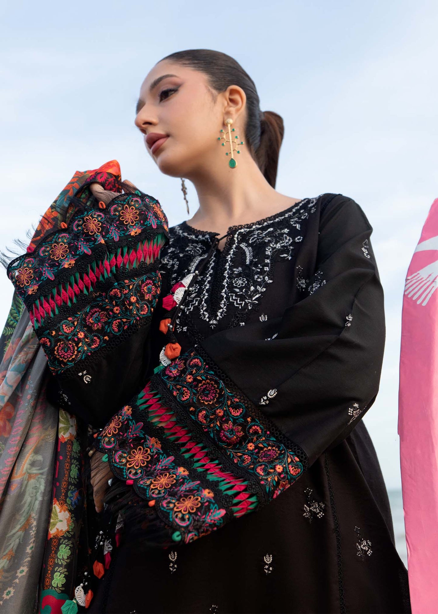 Kanwal Malik | Mira Summer Lawn 26 | Ophelia - Luxury Dress - available at Maria Faisal in UK and USA.