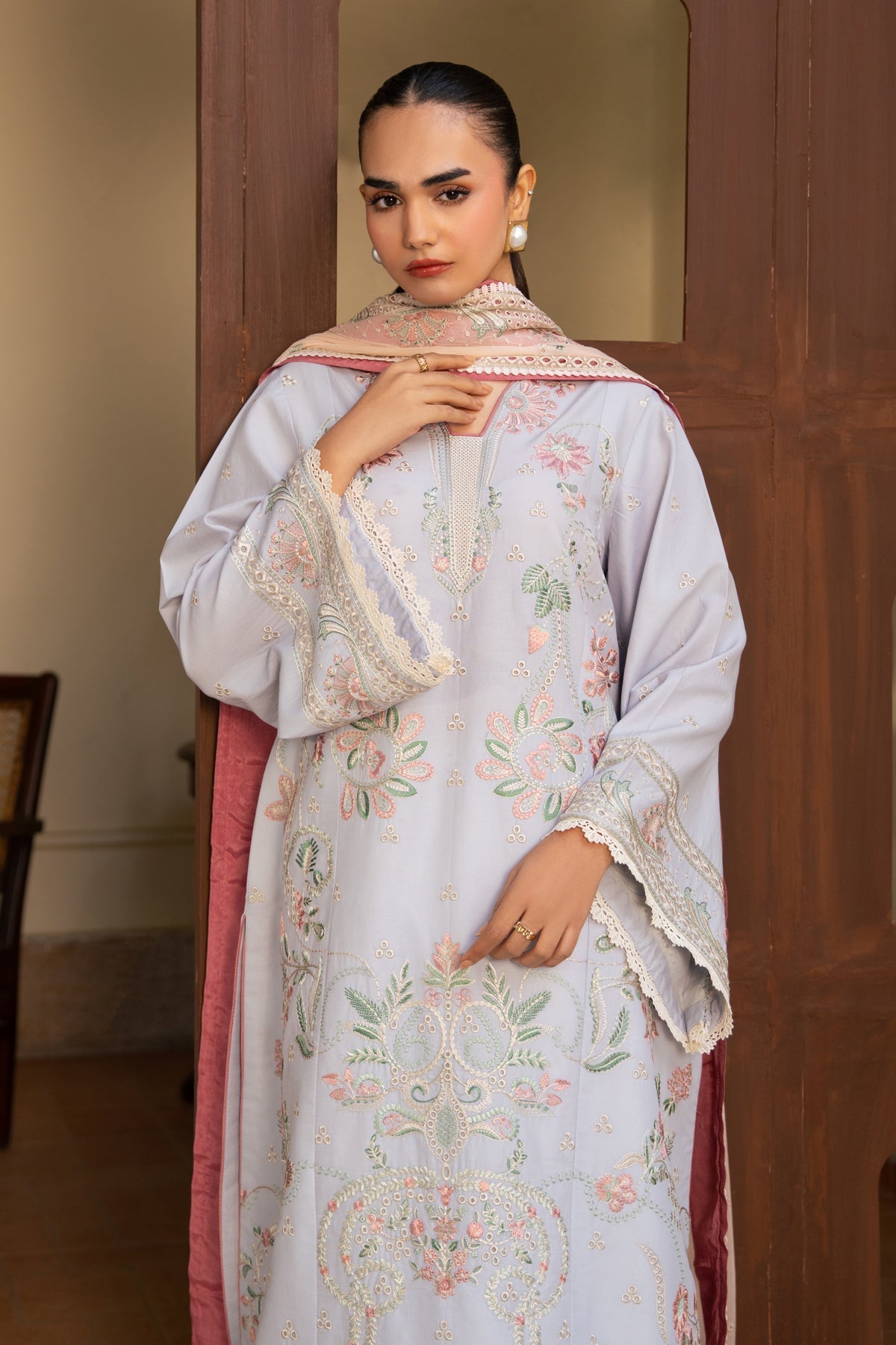 Xenia Formals | Namah Lawn 26 | ELIAN - Formal Dress - available at Maria Faisal in UK and USA.