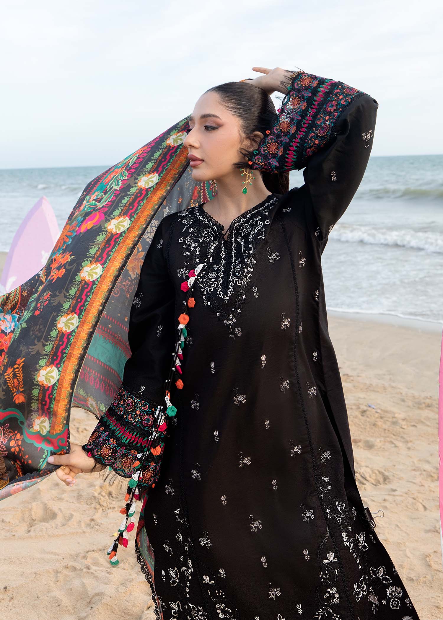 Kanwal Malik | Mira Summer Lawn 26 | Ophelia - Luxury Dress - available at Maria Faisal in UK and USA.