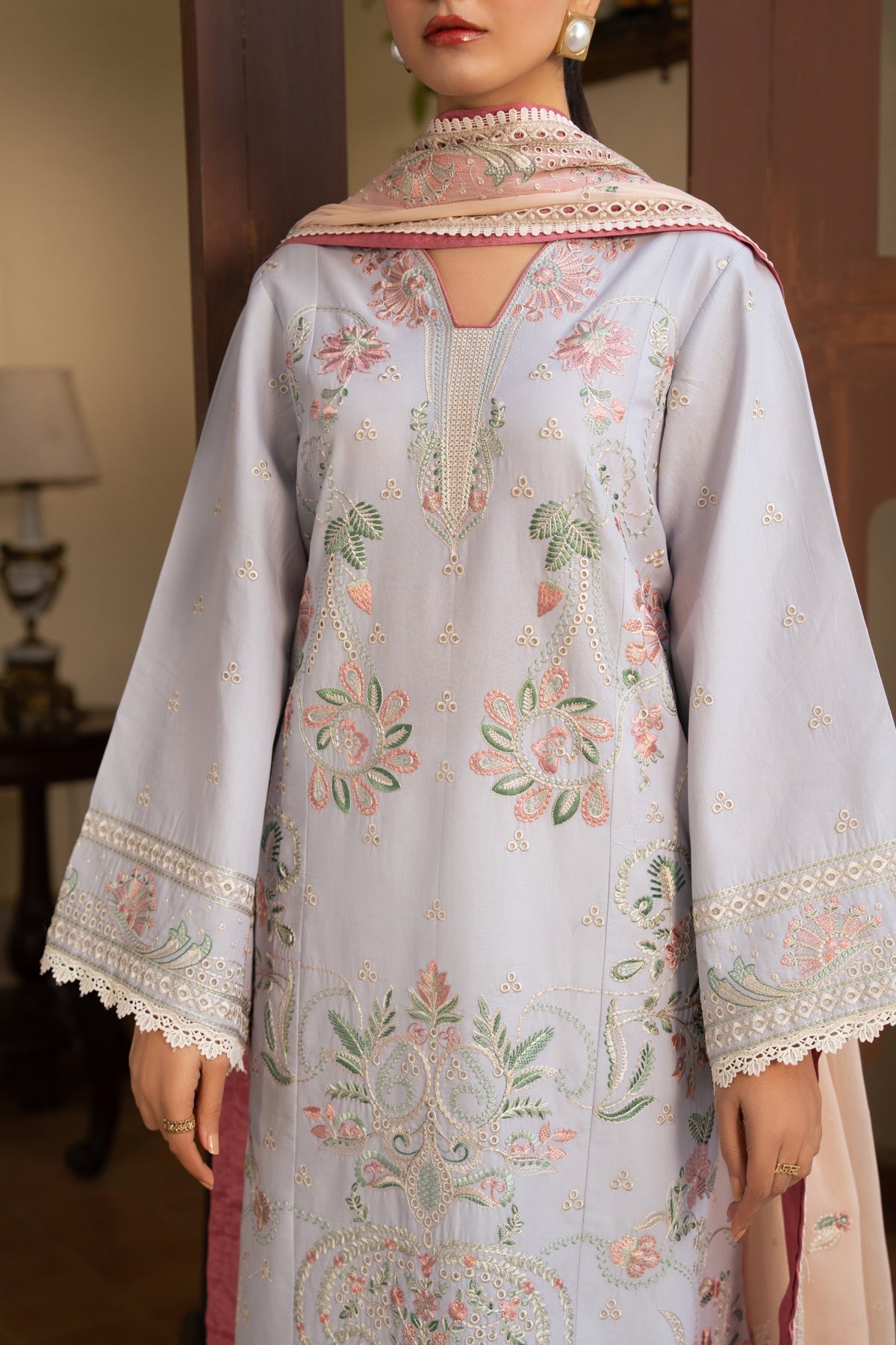 Xenia Formals | Namah Lawn 26 | ELIAN - Formal Dress - available at Maria Faisal in UK and USA.