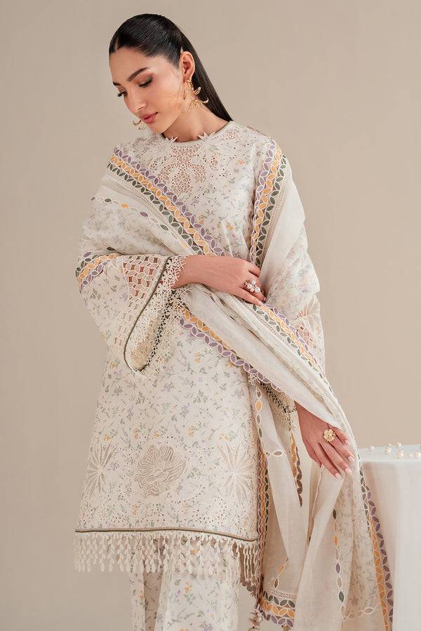 Jazmin | Iris Luxury Lawn 25 | IL'25-D09 by Maria Faisal - Registered Vendor of : Jazmin - type : Ladies Clothes - 100% original wedding dresses