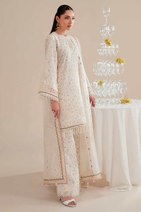 Jazmin | Iris Luxury Lawn 25 | IL'25-D09 - Ladies Clothes 