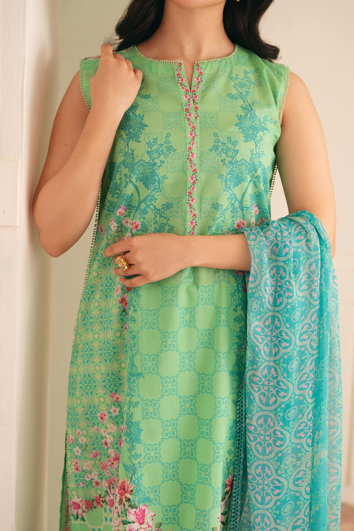 Sahar | Selene 25 | Seafoam Garden by Maria Faisal - Registered Vendor of : Sahar - type : Ladies Clothes - 100% original wedding dresses