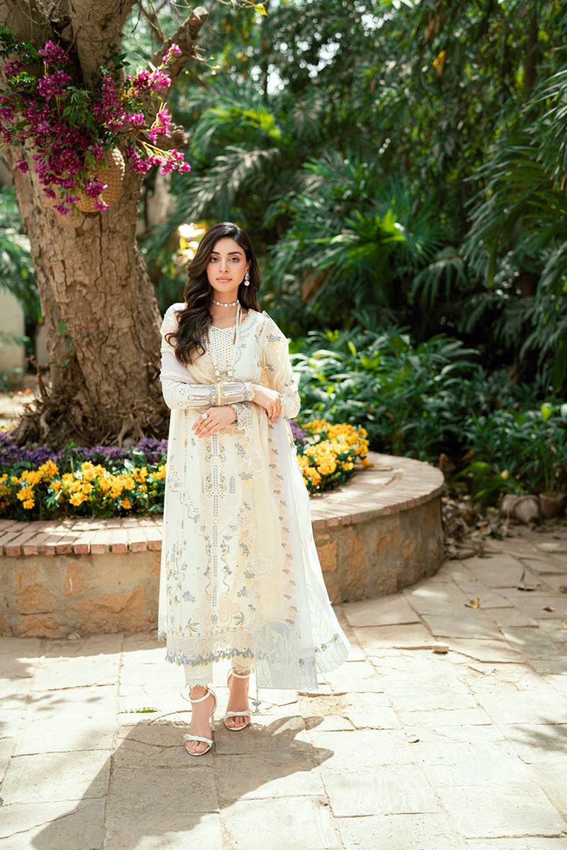 Qalamkar | Luxury Lawn Eid Edit | SB-09 Adeena by Maria Faisal - Registered Vendor of : Qalamkar - type : Ladies Clothes - 100% original wedding dresses
