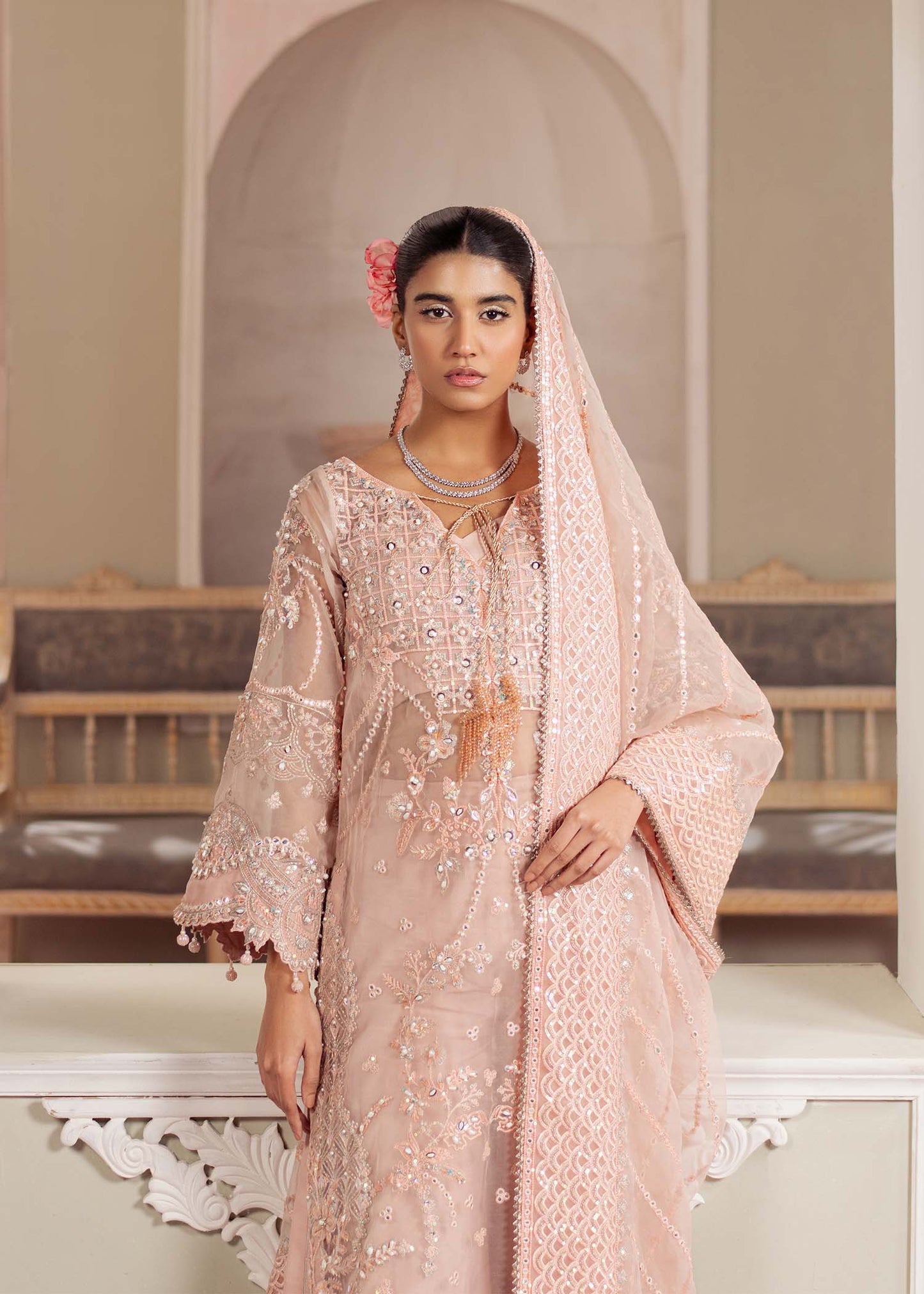 Dastoor | Airah Festive 25 | Chantilly by Maria Faisal - Registered Vendor of : Dastoor - type : Ladies Clothes - 100% original wedding dresses