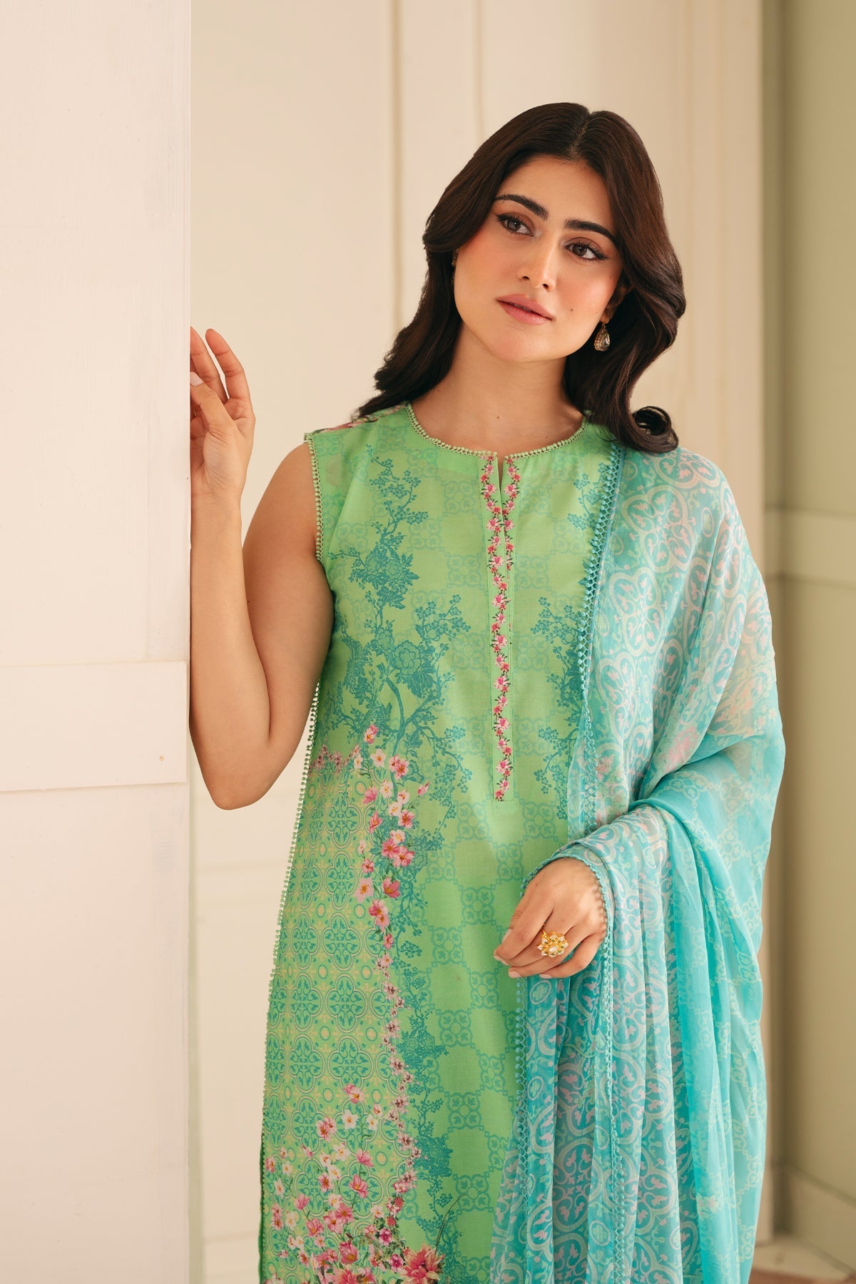 Sahar | Selene 25 | Seafoam Garden by Maria Faisal - Registered Vendor of : Sahar - type : Ladies Clothes - 100% original wedding dresses