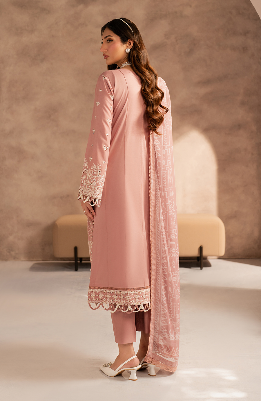 Zarif | Summer Lawn 25 | UNST-LWN-07 ANEEMA by Maria Faisal - Registered Vendor of : Zarif - type : Ladies Clothes - 100% original wedding dresses