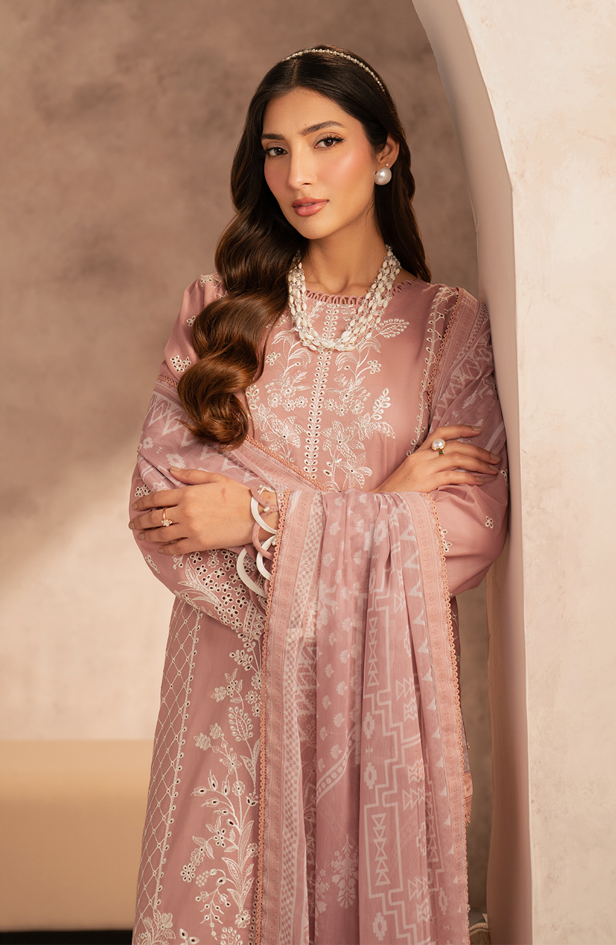 Zarif | Summer Lawn 25 | UNST-LWN-07 ANEEMA by Maria Faisal - Registered Vendor of : Zarif - type : Ladies Clothes - 100% original wedding dresses