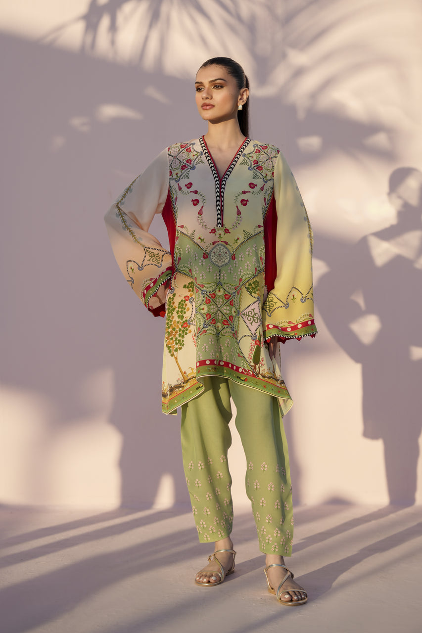 Sania Maskatiya | Eid ul Adha Edit | Aya - Luxury Dress - available at Maria Faisal in UK and USA.