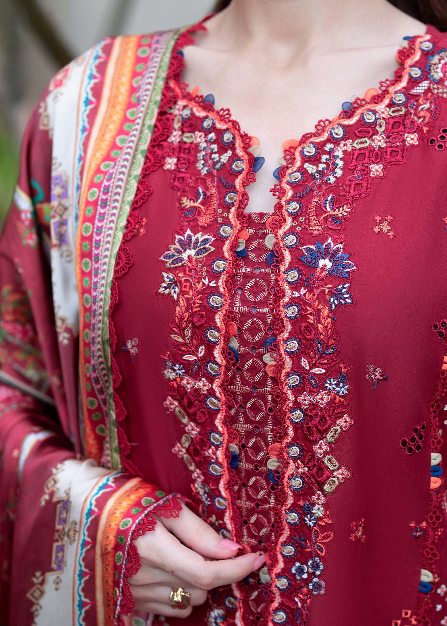 Kanwal Malik | Mira Summer Lawn 26 | Ayana - Luxury Dress - available at Maria Faisal in UK and USA.