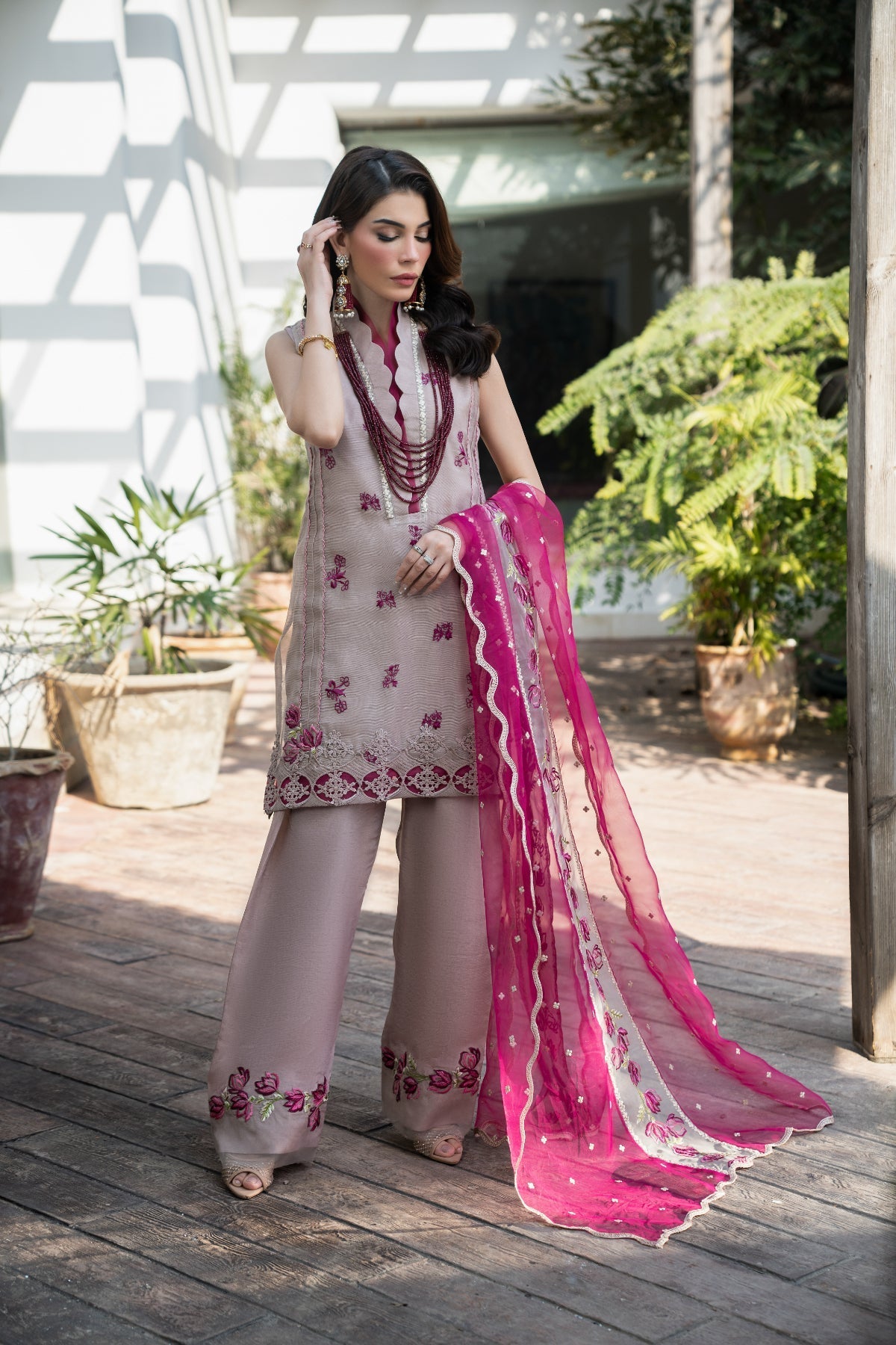 Tabyaa | Ruby Collection 25 | Garnet - Ladies Clothes - Maria Faisal