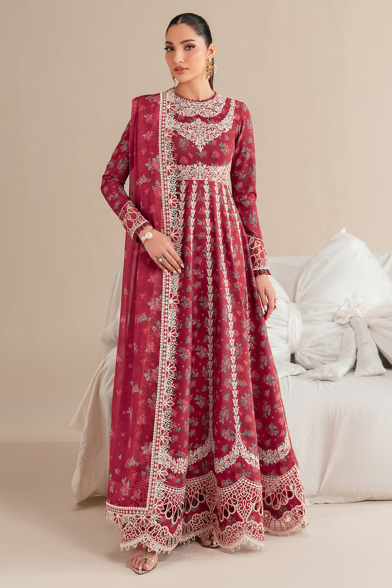 Jazmin | Iris Luxury Lawn 25 | IL'25-D08 - Ladies Clothes 