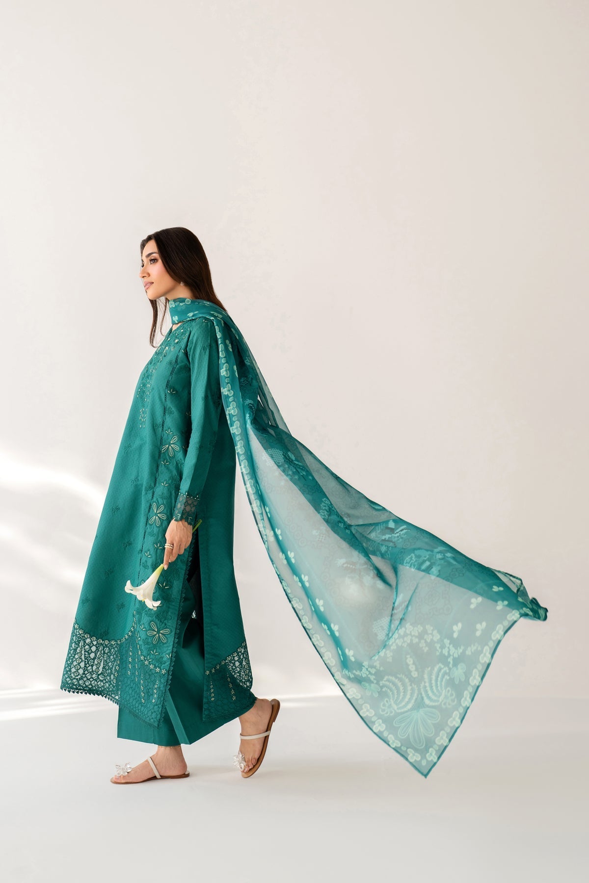 Xenia Formals | Lessence Summer 26 | ELVYN - Formal Dress - available at Maria Faisal in UK and USA.