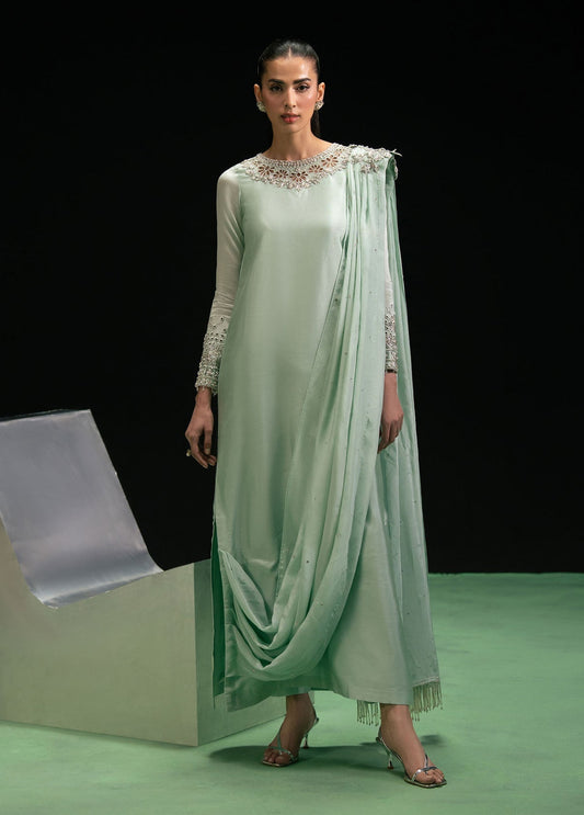 Dastoor | Leia Luxury Pret 26 | Triana - Formal Dress - available at Maria Faisal in UK and USA.