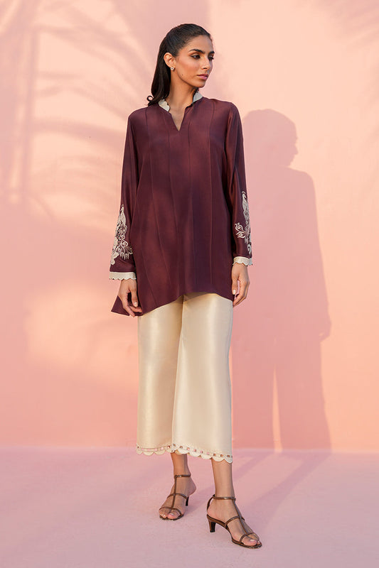 Sania Maskatiya | Summer Festive 26 | Isha - Luxury Dress - available at Maria Faisal in UK and USA.