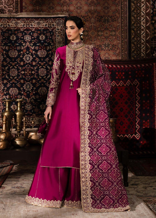Kanwal Malik | Shehnai Luxury Pret 26 |Nilofer - Formal Dress - available at Maria Faisal in UK and USA.