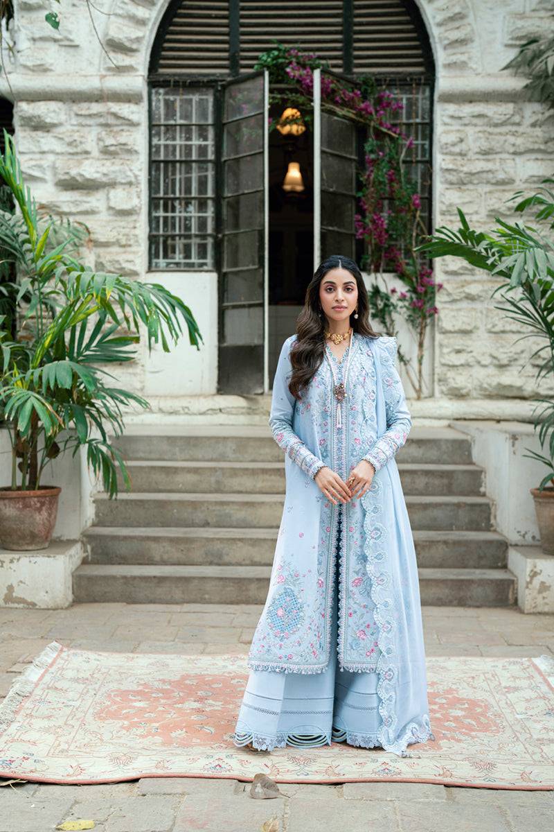 Qalamkar | Luxury Lawn Eid Edit | SB-04 Zarish by Maria Faisal - Registered Vendor of : Qalamkar - type : Ladies Clothes - 100% original wedding dresses