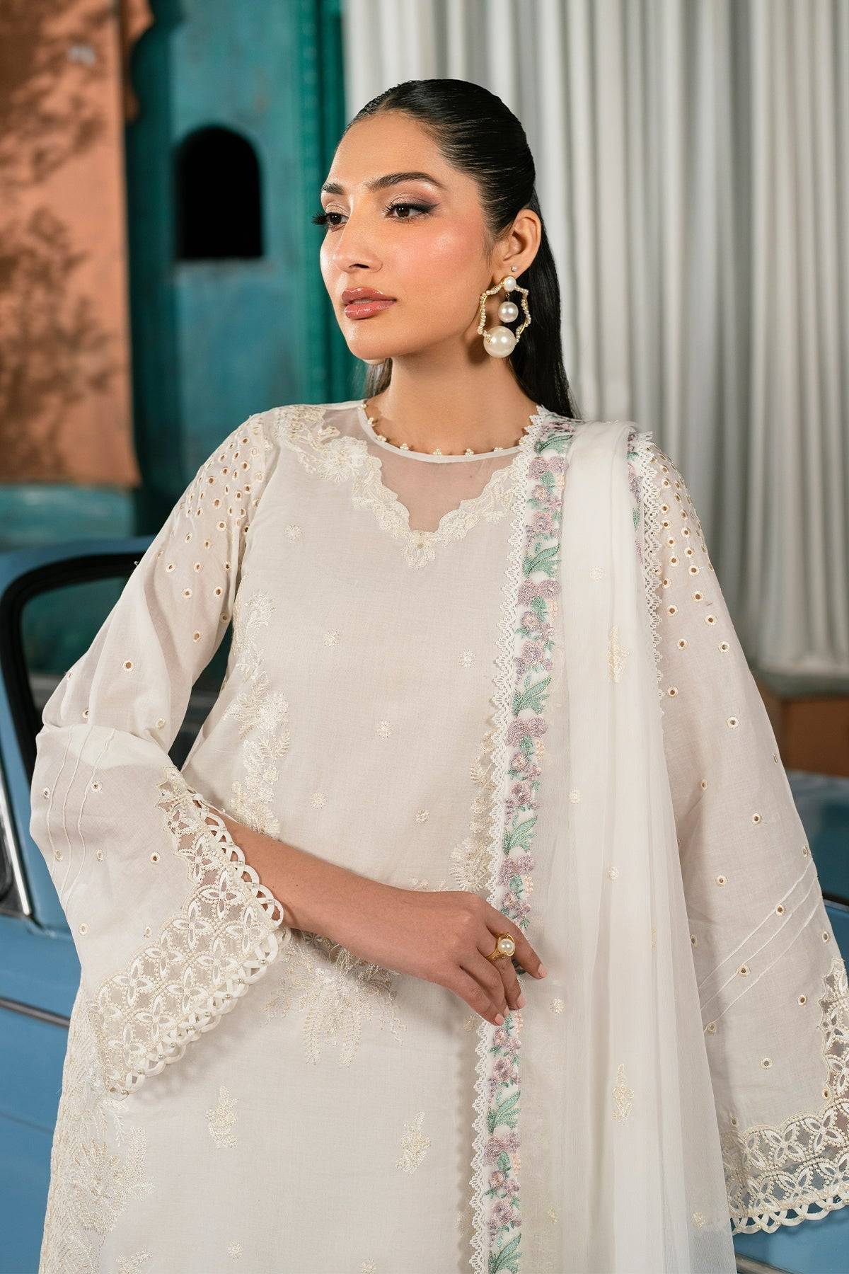 Zarif | Lamhay Luxury Eid Lawn 25 | 09 JANIRA by Maria Faisal - Registered Vendor of : Zarif - type : Ladies Clothes - 100% original wedding dresses