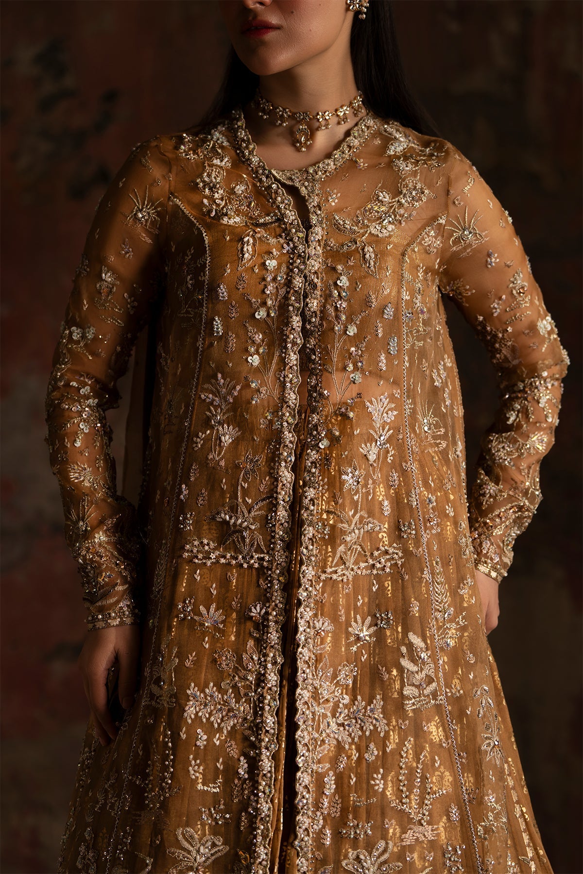 Nyra | Wedding Festive | Zinnia - Wedding Dress - available at Maria Faisal in UK and USA.