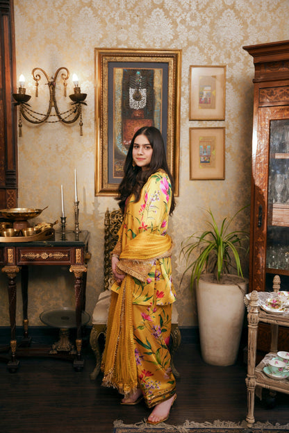Nilofer Shahid | Saheliyan | Aaiza - Luxury Dress - available at Maria Faisal in UK and USA.