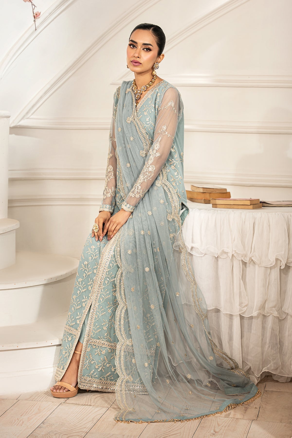 Zarif | Formal Edit 25 | ZFE-01 LYDIA by Maria Faisal - Registered Vendor of : Zarif - type : Ladies Clothes - 100% original wedding dresses