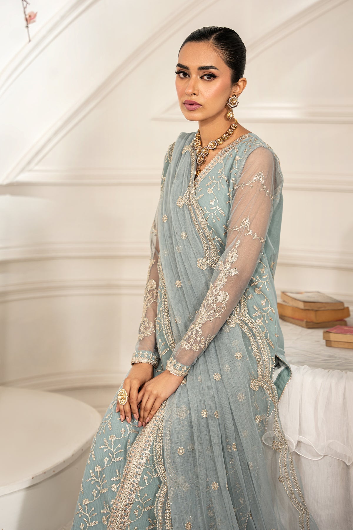 Zarif | Formal Edit 25 | ZFE-01 LYDIA by Maria Faisal - Registered Vendor of : Zarif - type : Ladies Clothes - 100% original wedding dresses