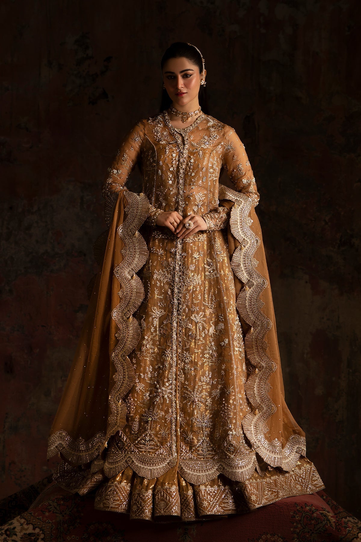 Nyra | Wedding Festive | Zinnia - Wedding Dress - available at Maria Faisal in UK and USA.