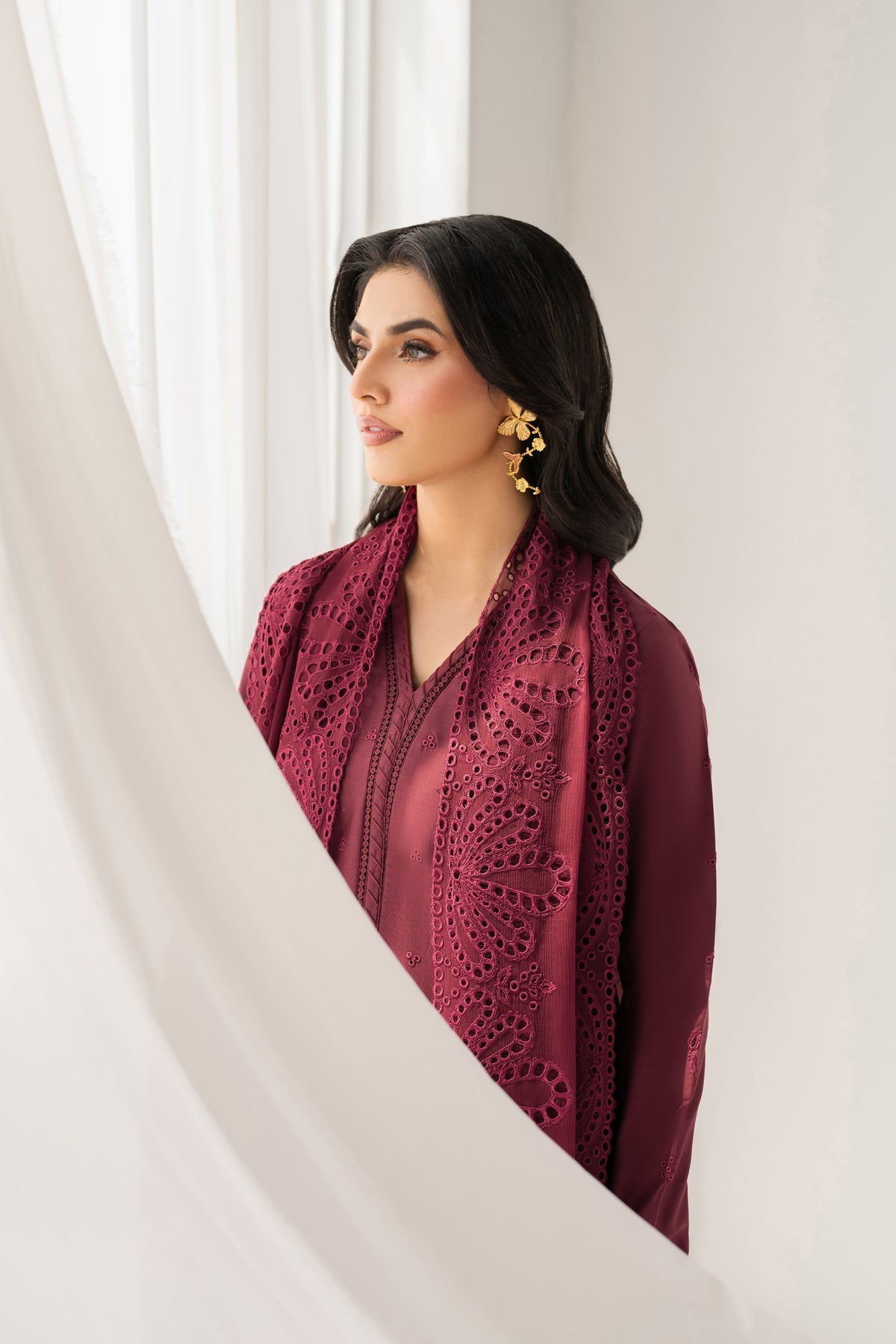 Xenia Formals | Lessence Summer 26 | CALAIS - Formal Dress - available at Maria Faisal in UK and USA.