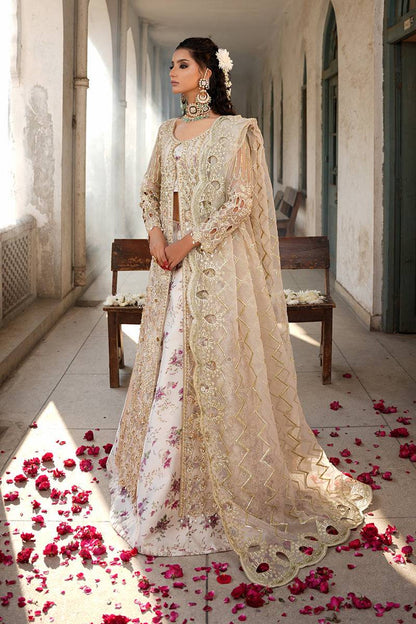 Maryams | Zeenat Luxury Formals | White Orchid - Z-01 by Maria Faisal - Registered Vendor of : Maryams - type : Ladies Clothes - 100% original wedding dresses