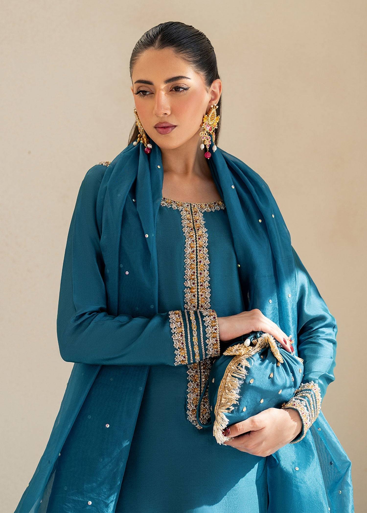 Dastoor | Maahi Luxury Pret 25 | ELISA by Maria Faisal - Registered Vendor of : Dastoor - type : Ladies Clothes - 100% original wedding dresses