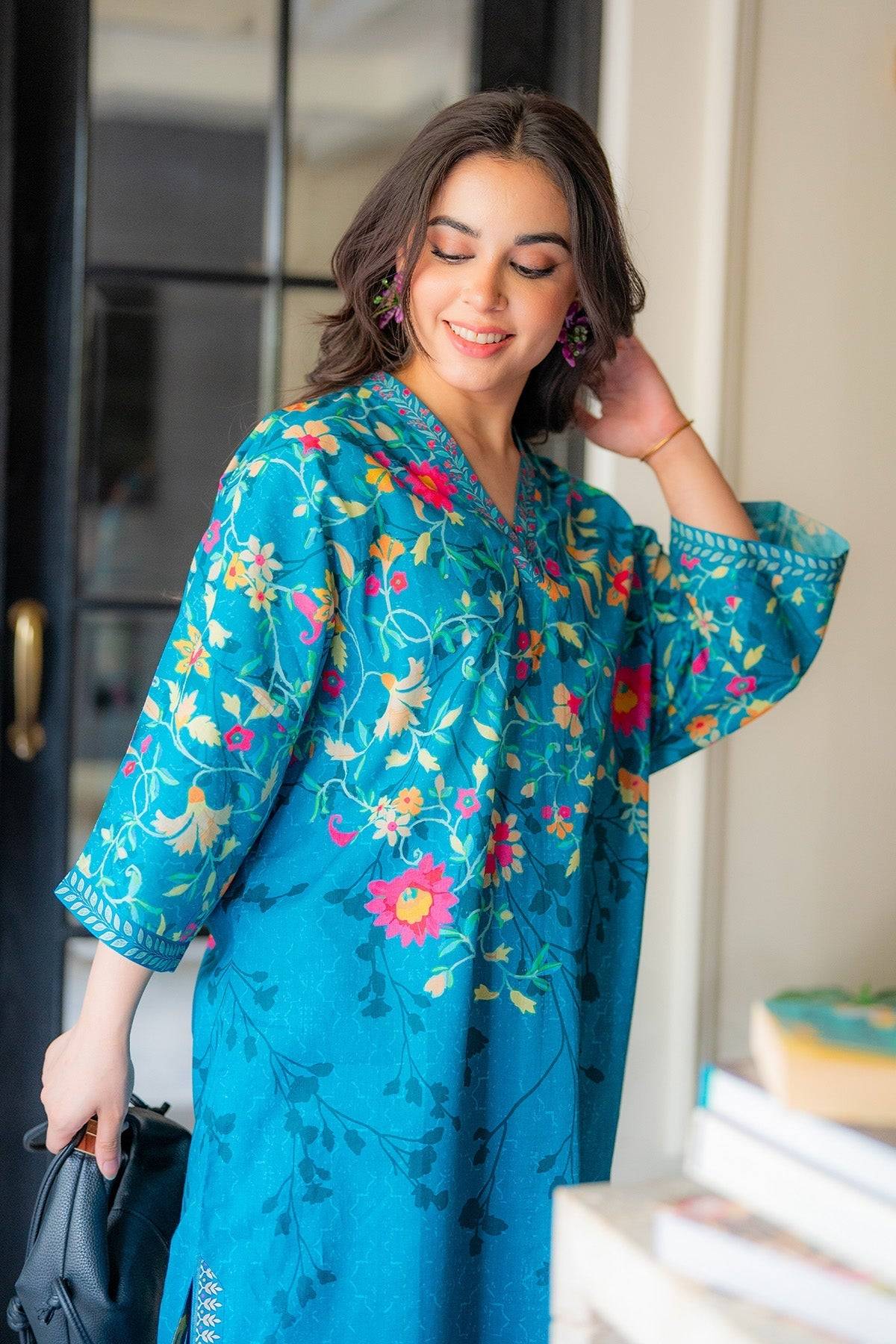 Sahar | Selene Vol 2 | Floral splash by Maria Faisal - Registered Vendor of : Sahar - type : Ladies Clothes - 100% original wedding dresses