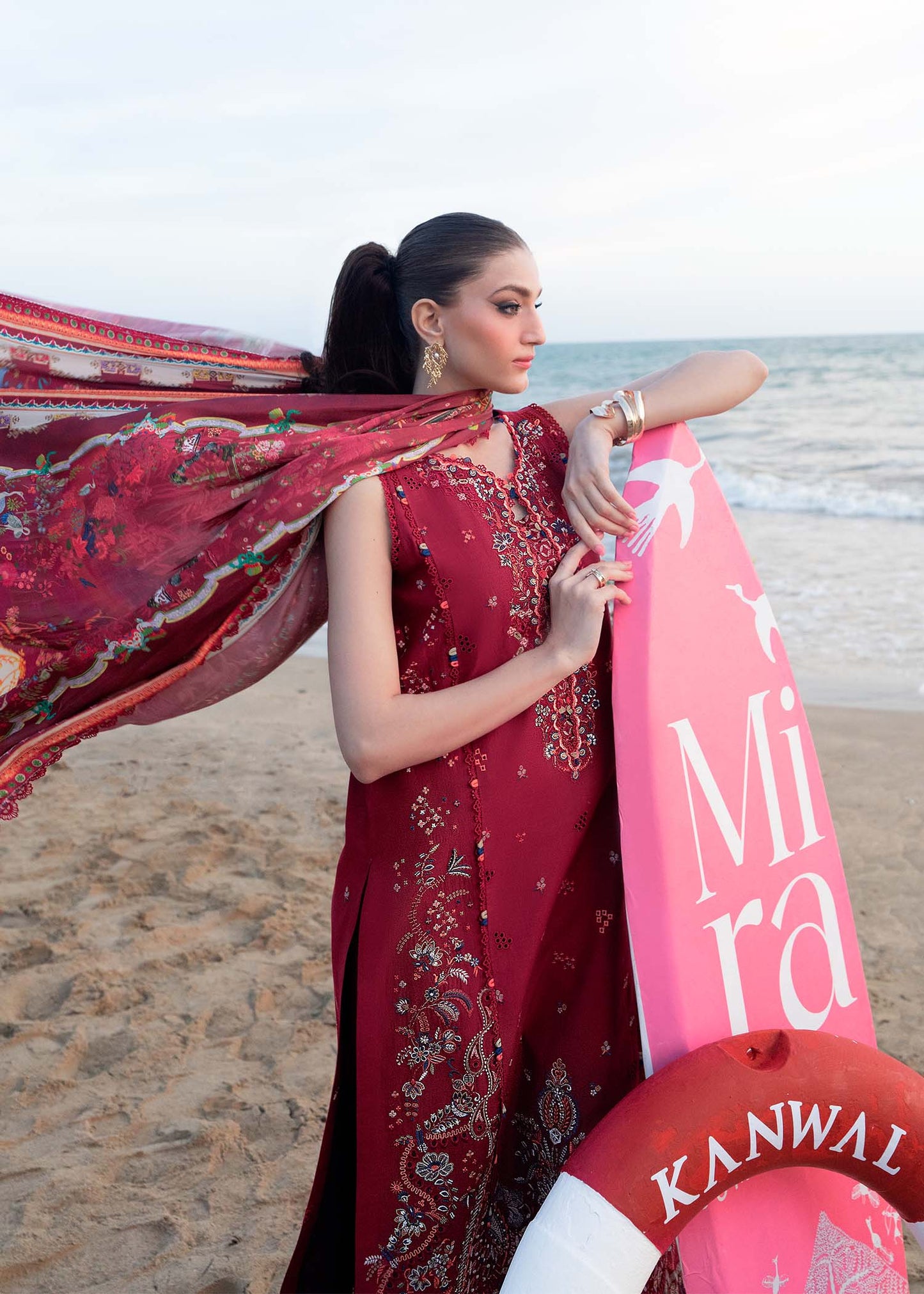 Kanwal Malik | Mira Summer Lawn 26 | Ayana - Luxury Dress - available at Maria Faisal in UK and USA.