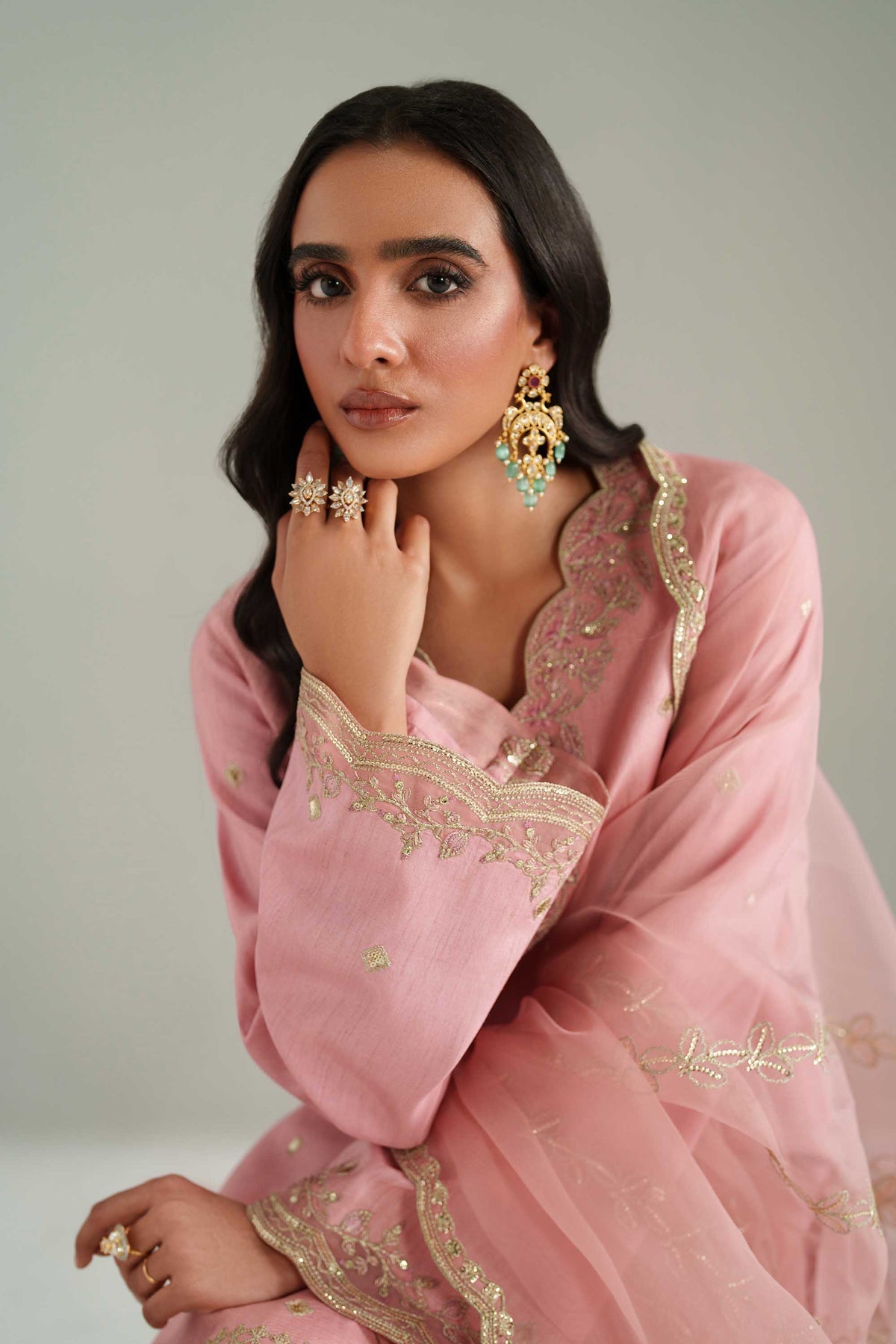 Akbar Aslam | Formal Pret | Afshe - Formal Dress - available at Maria Faisal in UK and USA.