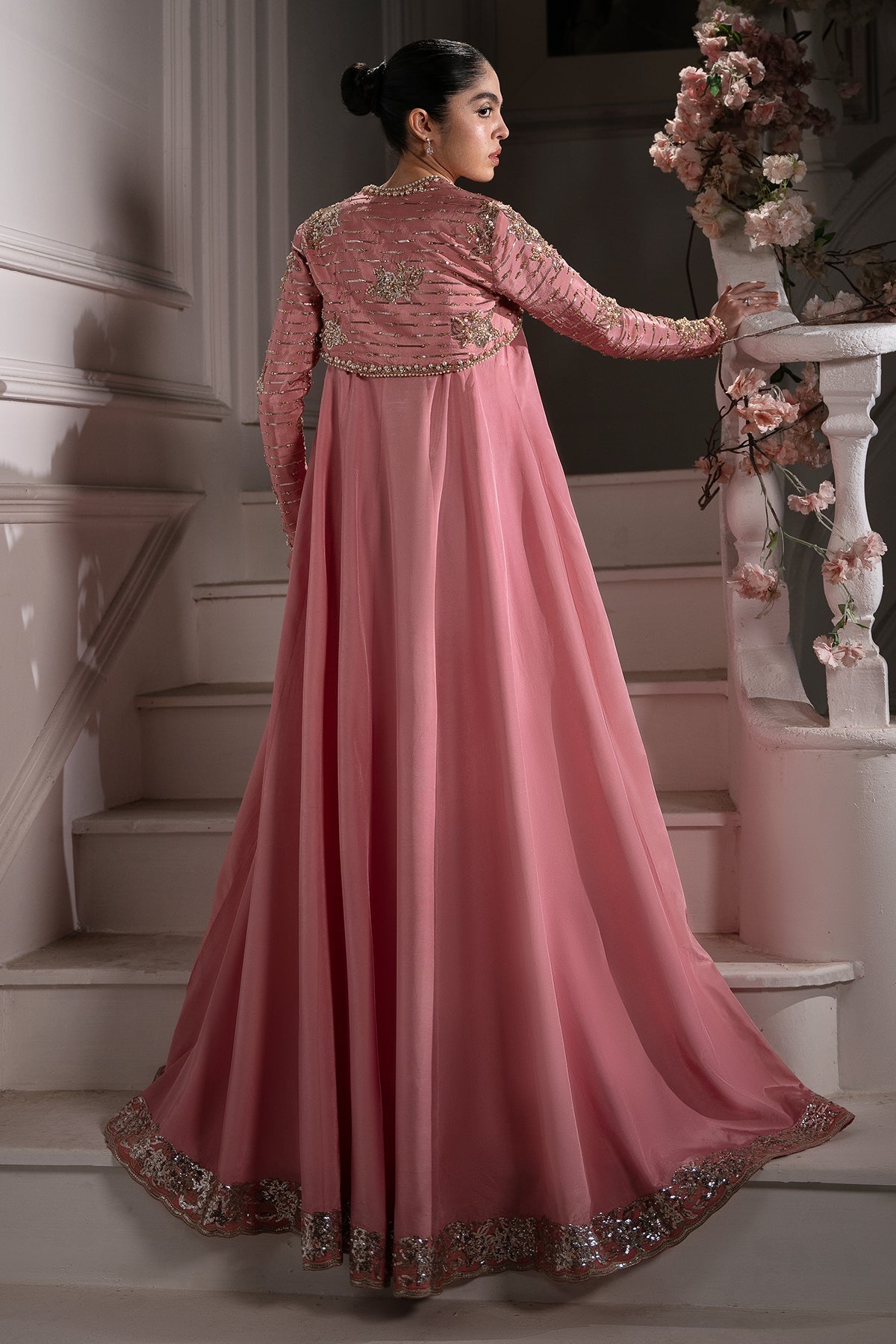 Mina Kashif | Emilie Formals | Audra - Formal Dress - available at Maria Faisal in UK and USA.