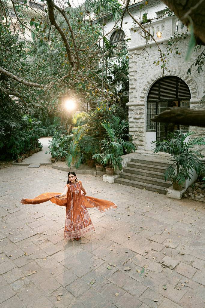 Florent | Eid Edits Luxury Lawn | FEE-6A by Maria Faisal - Registered Vendor of : Florent - type : Ladies Clothes - 100% original wedding dresses