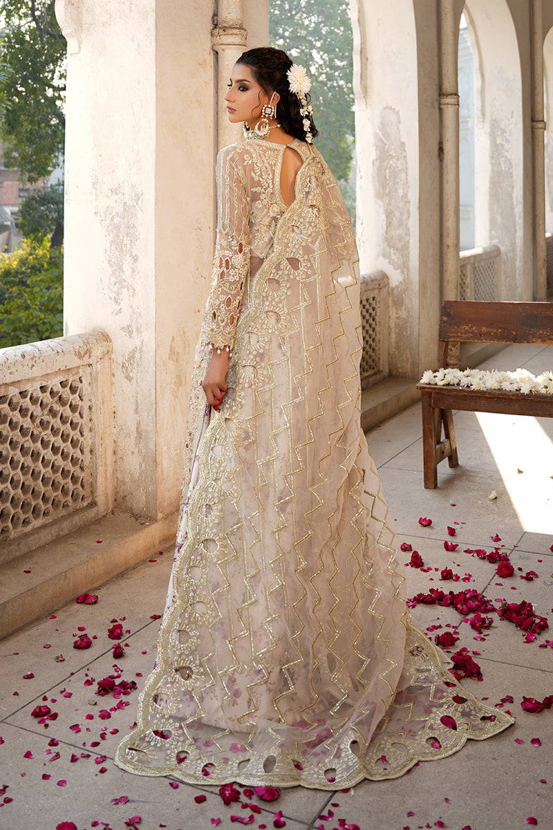 Maryams | Zeenat Luxury Formals | White Orchid - Z-01 - Ladies Clothes - Maria Faisal